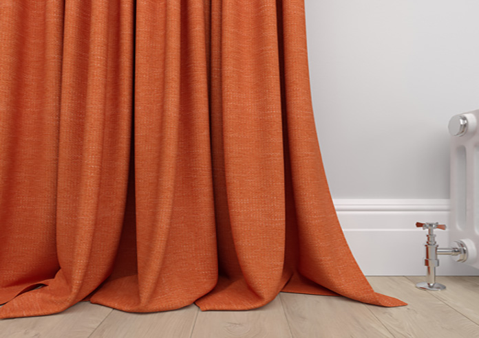 Carron, Tangerine - Made to Measure Curtains - Image 6